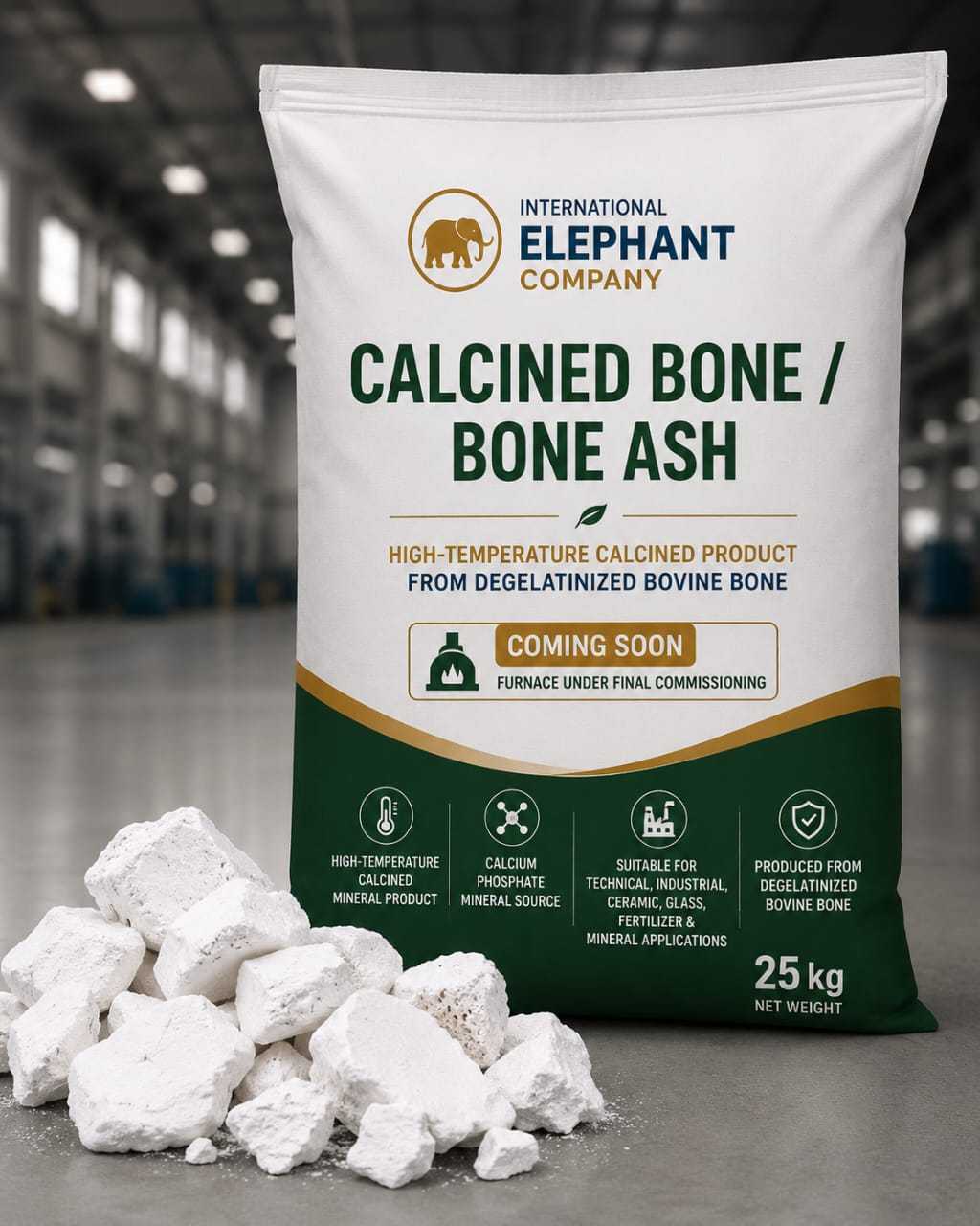 Calcined Bone / Bone Ash